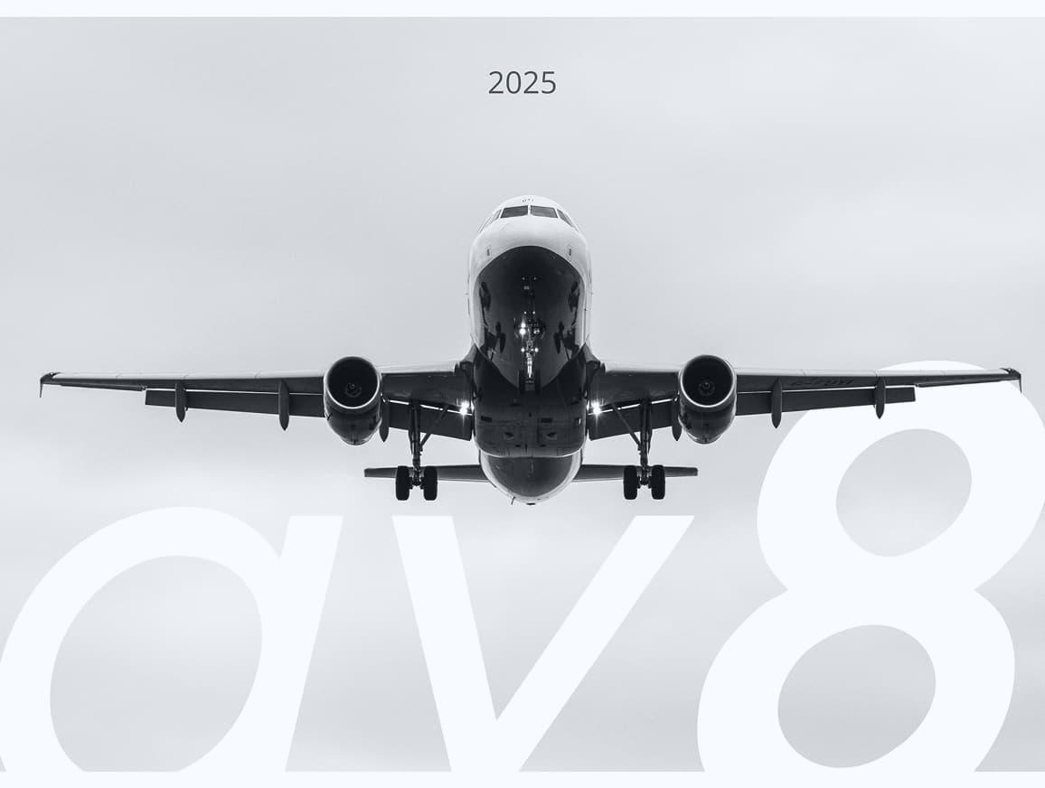 av8 brandbook design with minimalist layout and soft light tones for intuitive UX